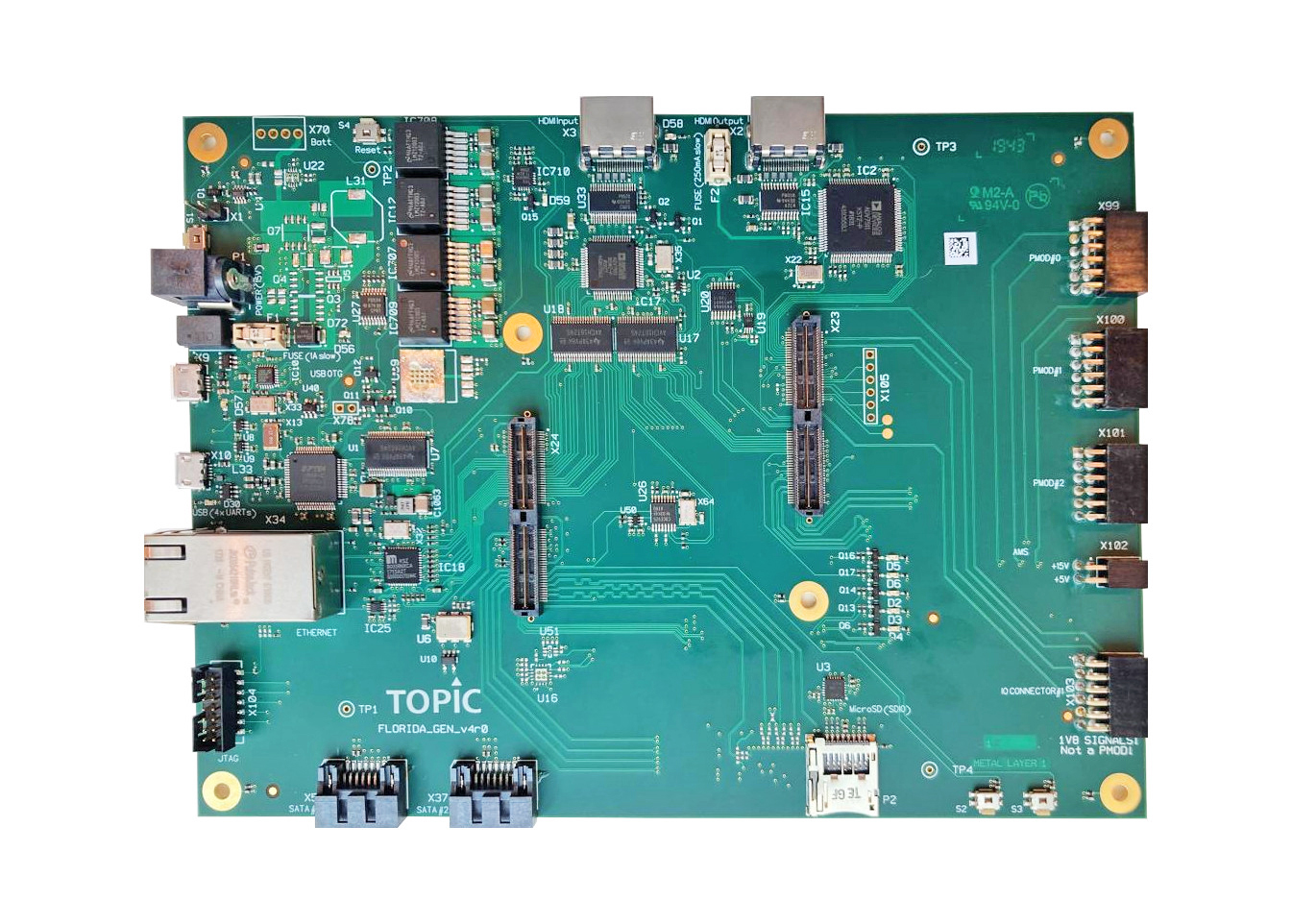 Florida-Gen Baseboard vereinfacht Projektstart für Xilinx Zynq SoMs