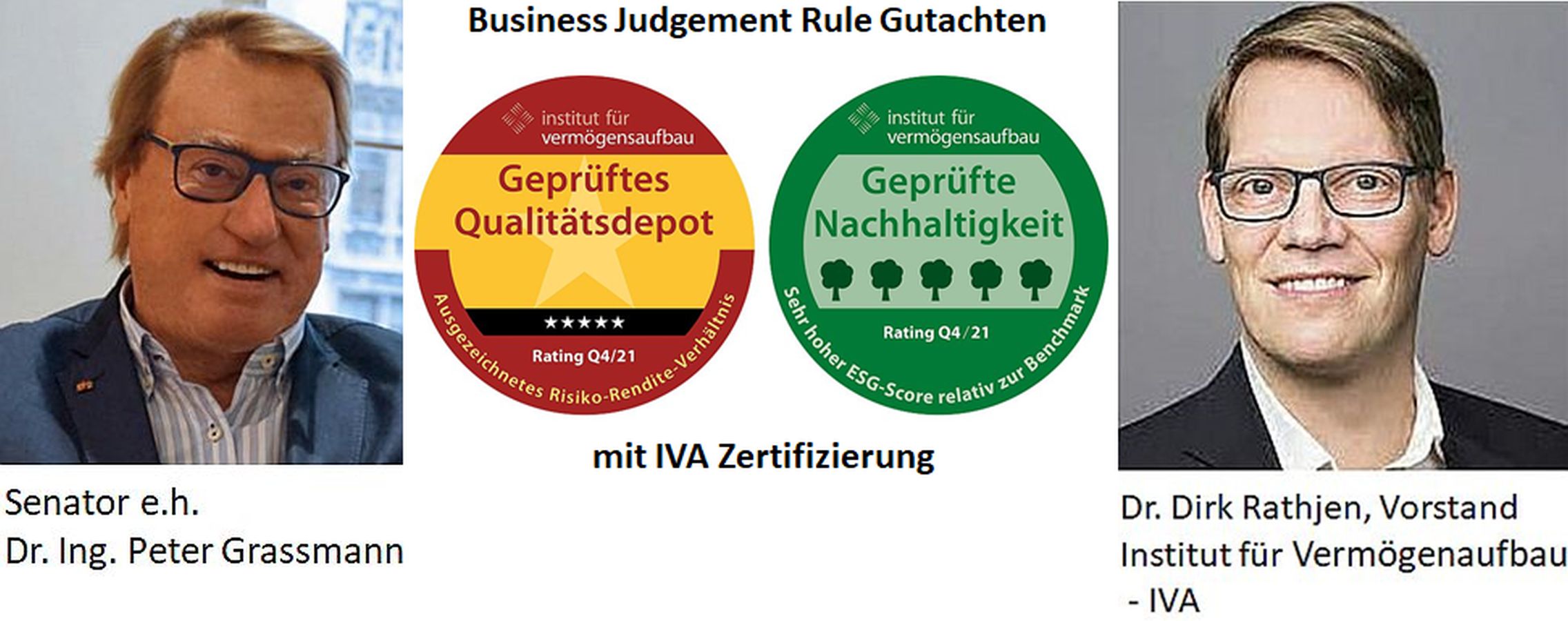 Neue StiftungsMentor-Beiräte – neues Stiftungsgutachten