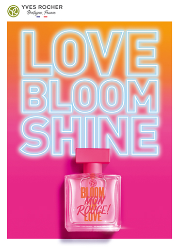 Der neue Duft von Yves Rocher: MON ROUGE! BLOOM IN LOVE