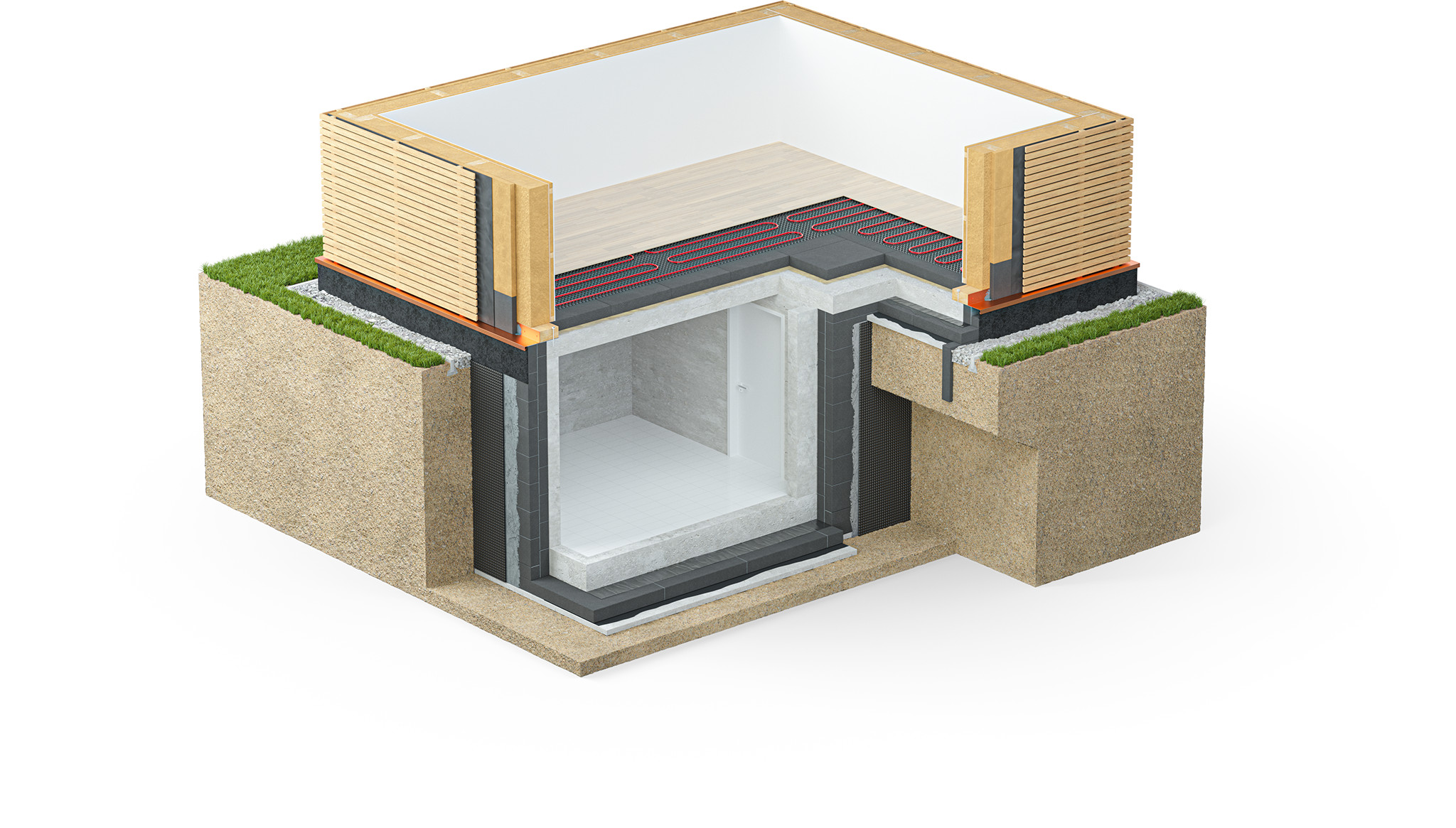Die gesunde Gebäudehülle fängt ganz unten an