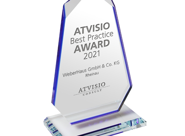ATVISIO Award 2021 geht an WeberHaus