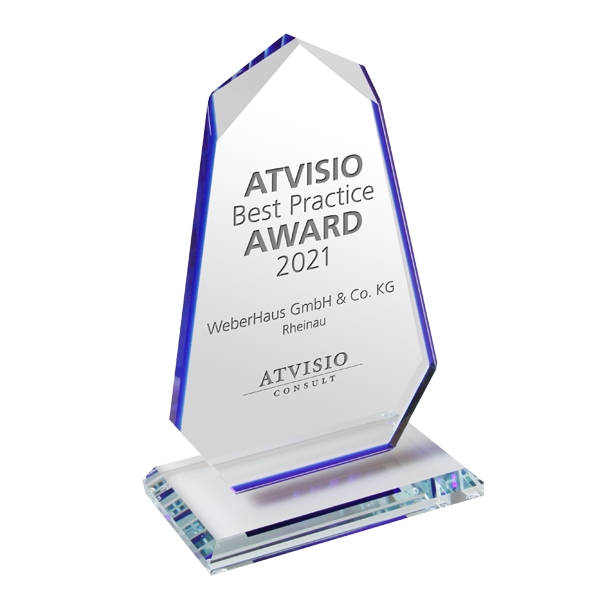 ATVISIO Award 2021 geht an WeberHaus