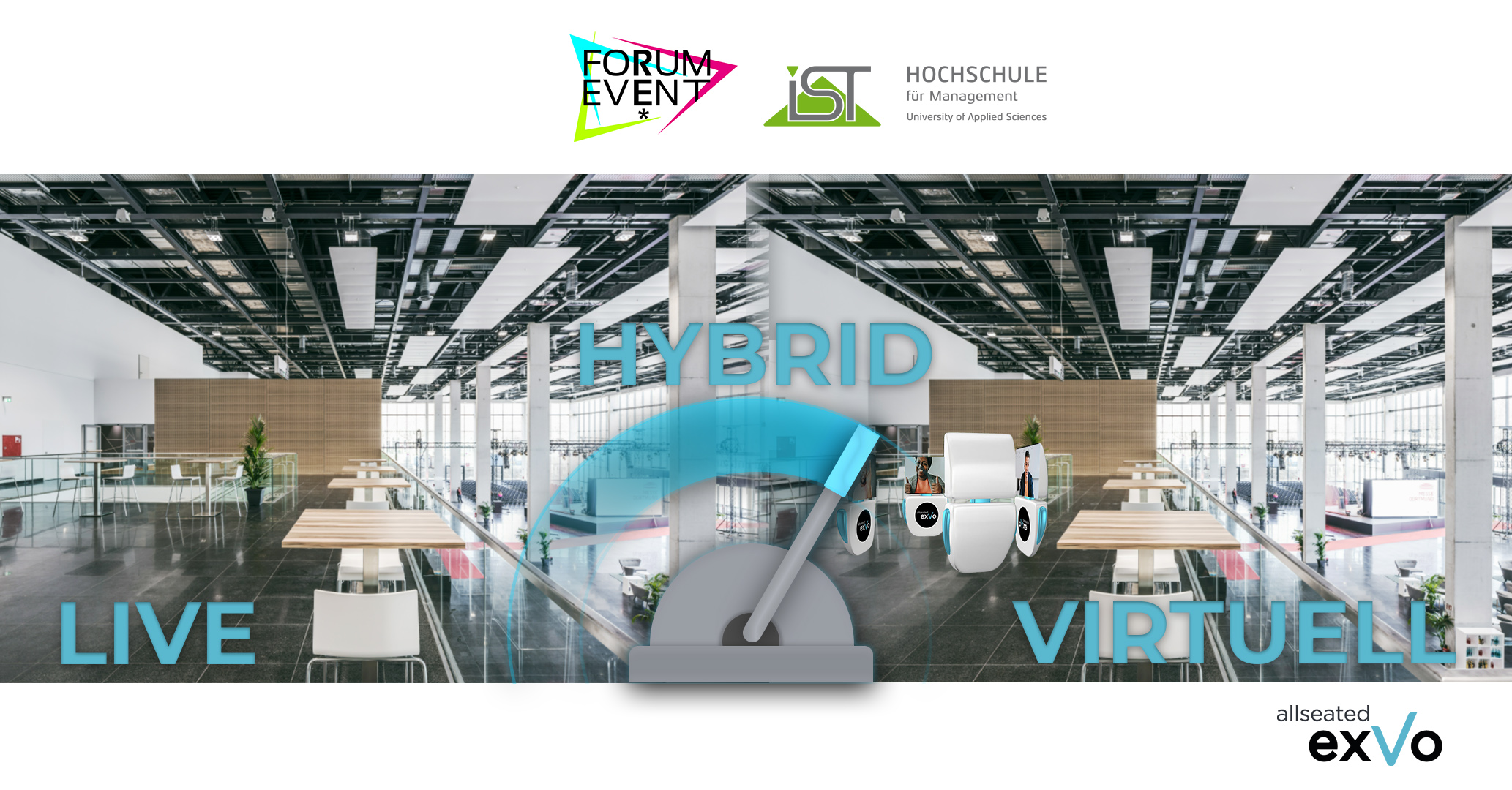 Allseated EXVO ist Plattform-Partner des FORUM EVENT 2022