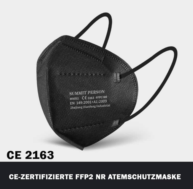 Innovative wiederverwendbare FFP2 Maske mit Tragekomfort