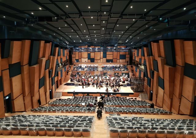 Excellent acoustics in Florence“s new concert hall