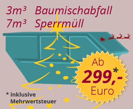 Baumischabfall und Sperrmüll entsorgen