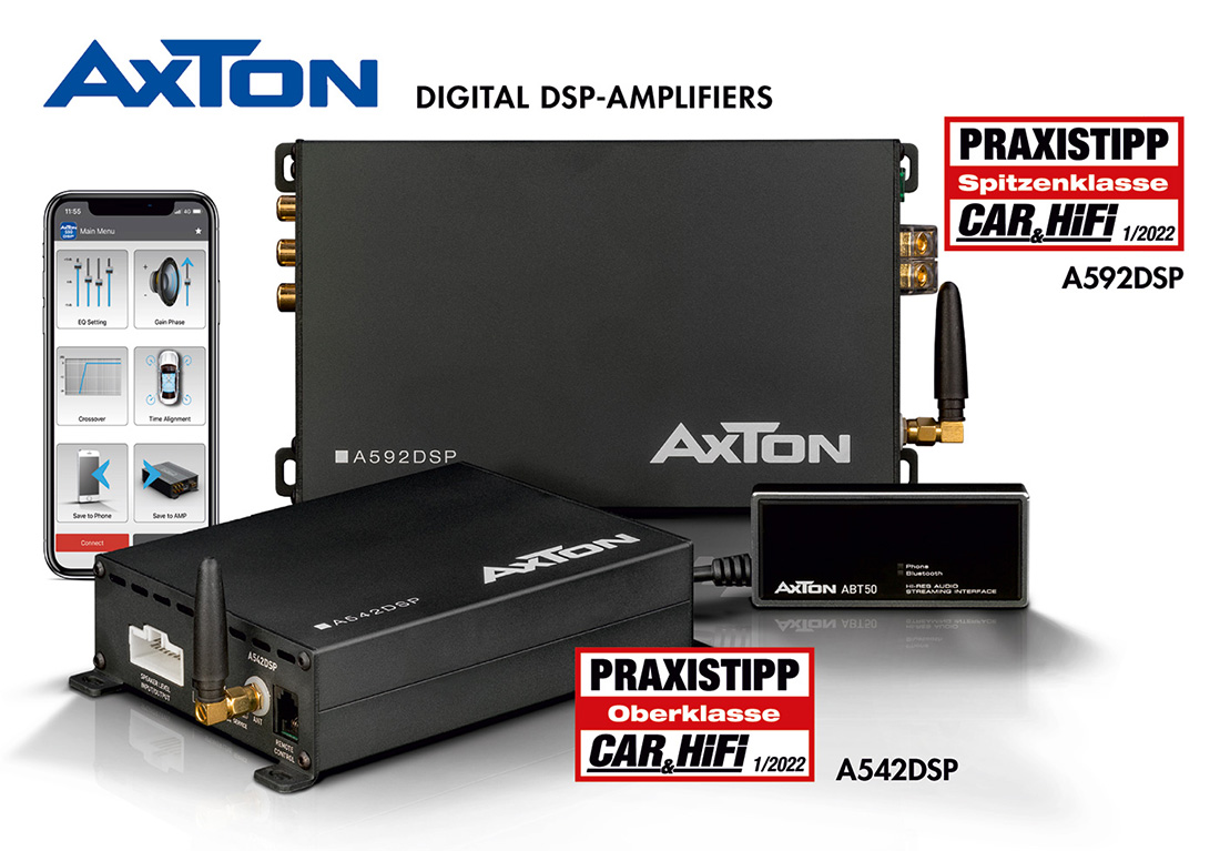 Low-priced Sound Upgrade: AXTON DSP Amps Tested