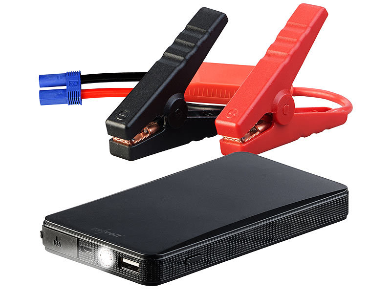 revolt USB-Powerbank PB-80.kfz mit Kfz-Starthilfe