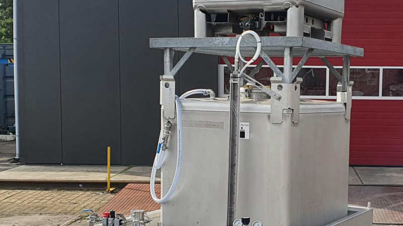 Flexible Produktionsprozesse mit Porta-Feed-IBC