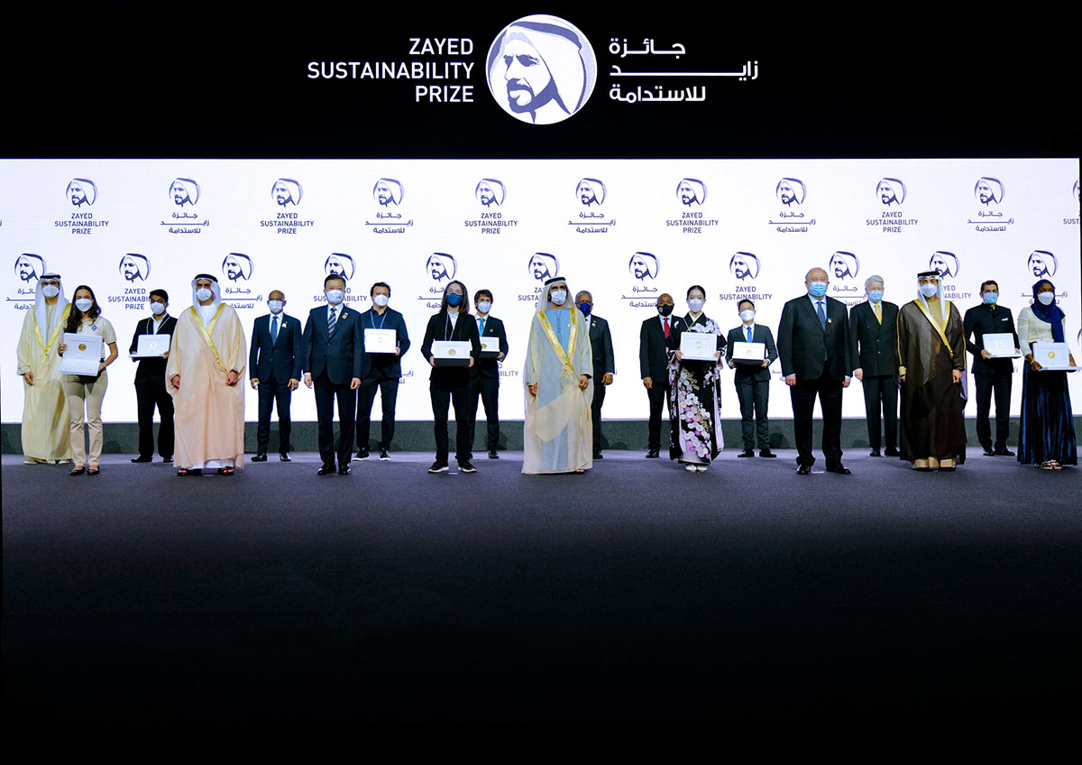 Gewinner des Zayed-Nachhaltigkeitspreises erhalten 3 Millionen US-Dollar für wirkungsvolle Entwicklungen