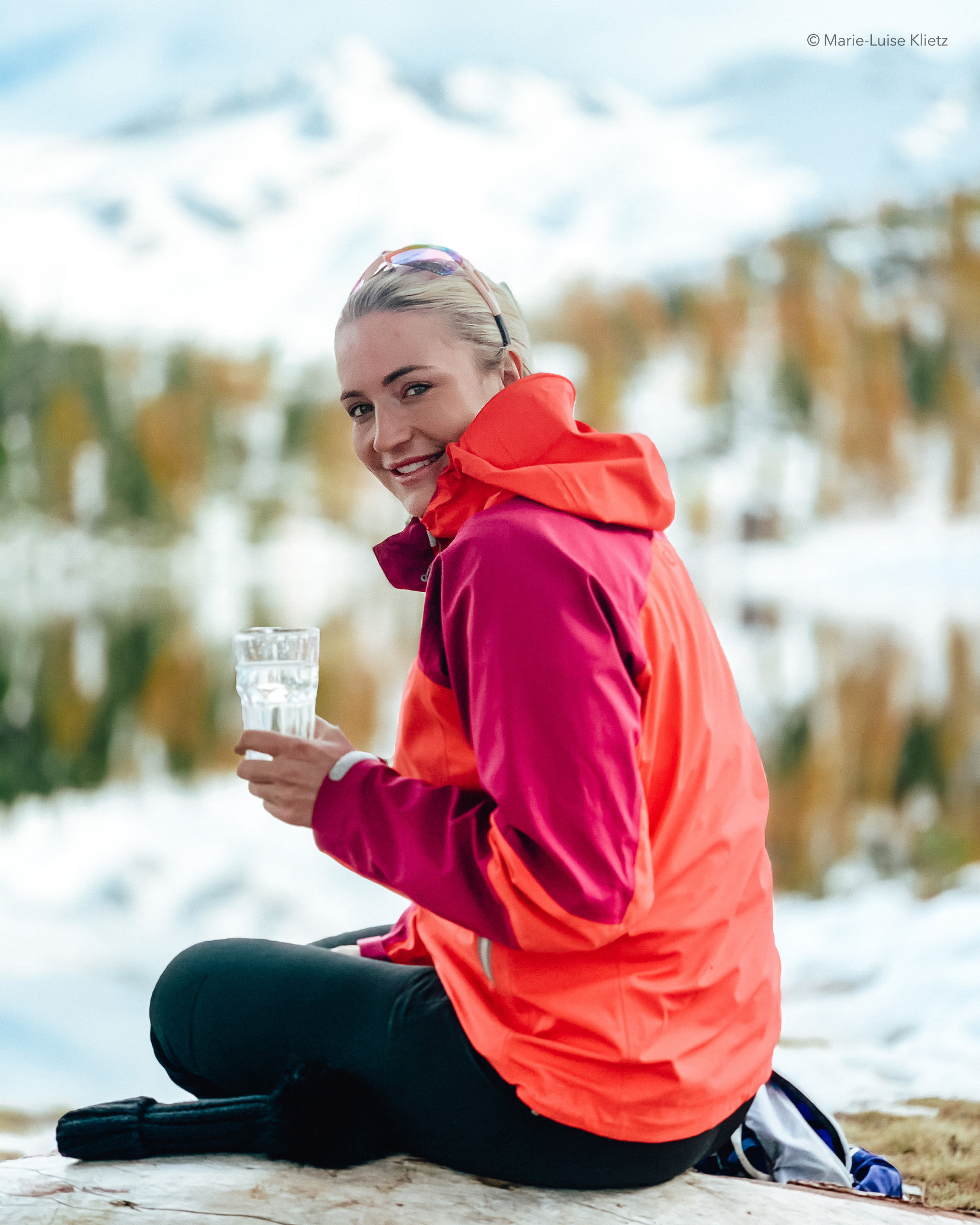 Sportlich aktiv? Genug trinken – auch im Winter!