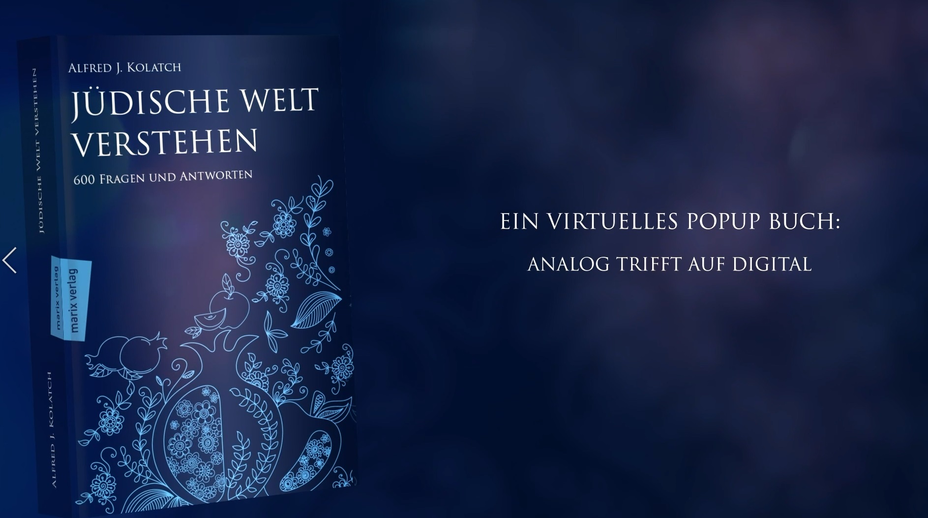 Virtuell erweitertes Buch: Jüdische Welt durch AR erleben