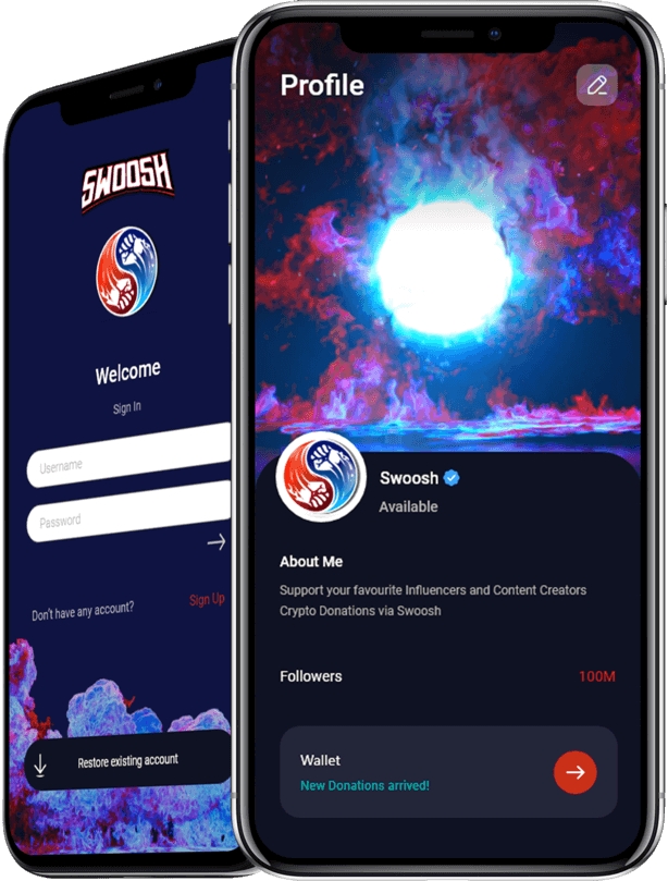 Wie Swoosh-App wächst und Streamer, Influencer und Content Creatoren mit all seinen features hilft