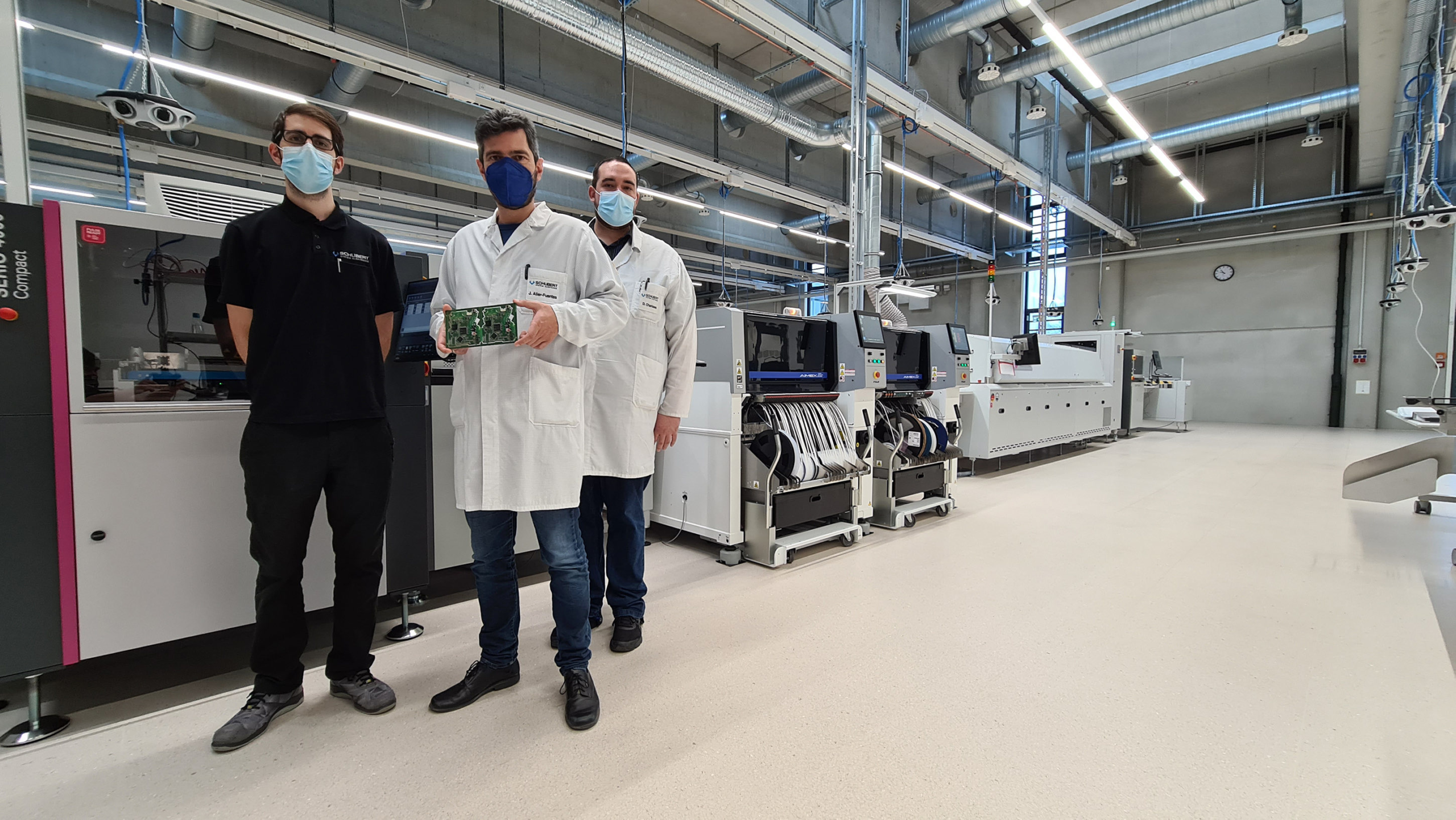 FUJI EUROPE realisiert bei Schubert System Elektronik GmbH die komplette Produktionslinie für Leiterplatten