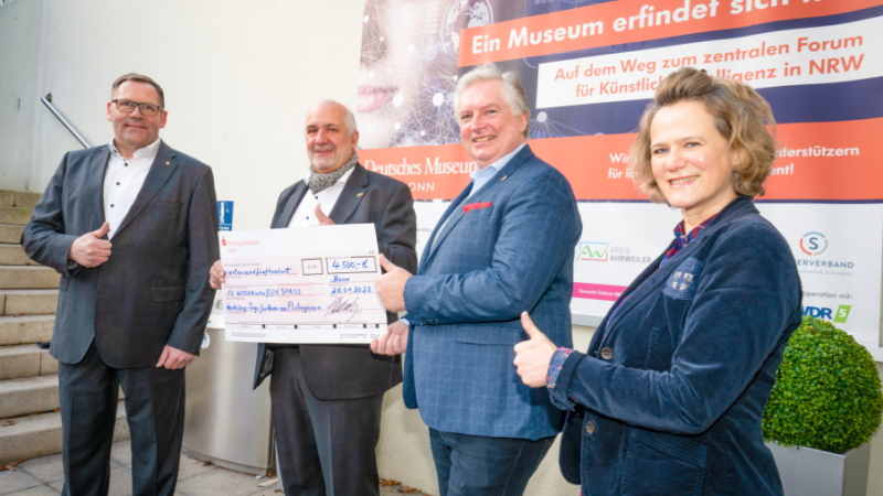 Lions Rheinland-Süd spenden 4.500 Euro für Kinder und Jugendliche aus Flutregionen