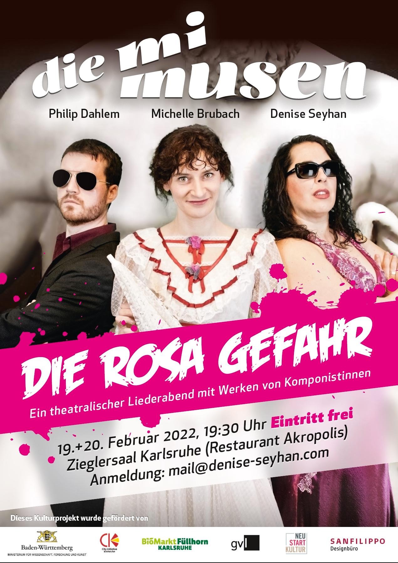 Die rosa Gefahr – ein theatralischer Liederabend