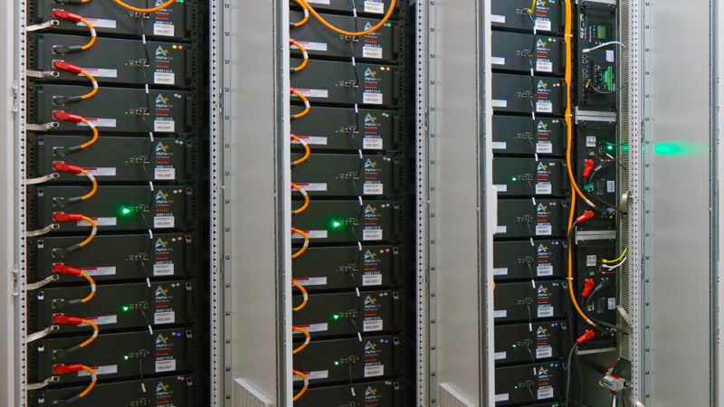 Energieoptimierung mit Hilfe eines Batteriespeichers