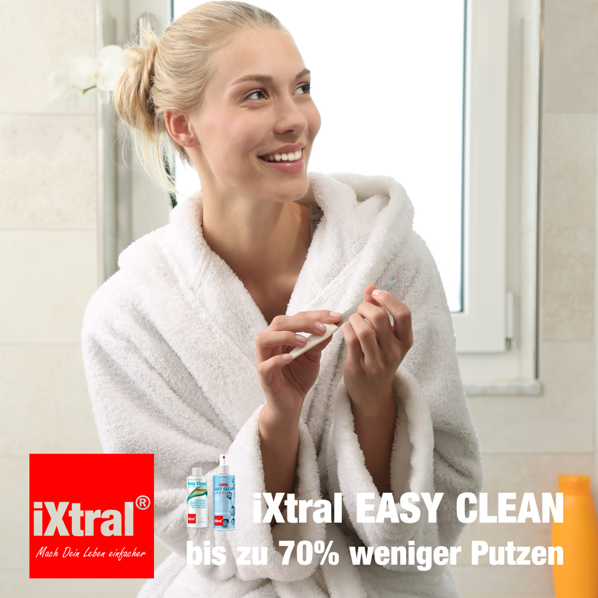 EASY CLEAN Keramikversiegelung für Dusche und Porzellan