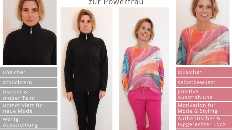 Vom Mauerblümchen zur Powerfrau : Typveränderung