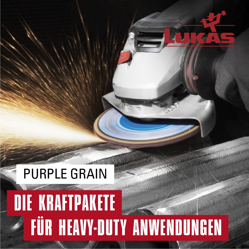 LUKAS Kompaktschleifteller für beste Performance
