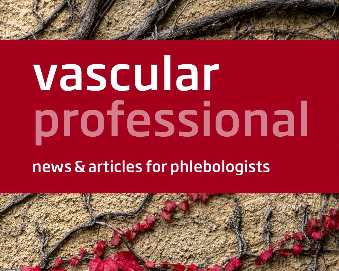 New magazine for modern vein therapy vascular professional on 28.03.2022 – Register now on www.vascular-professional.com!