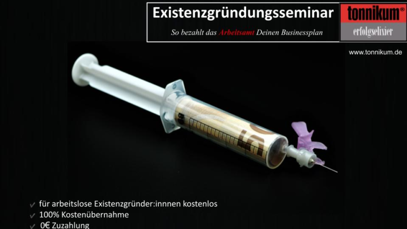Existenzgründungsseminar Zuschuss Businessplanerstellung