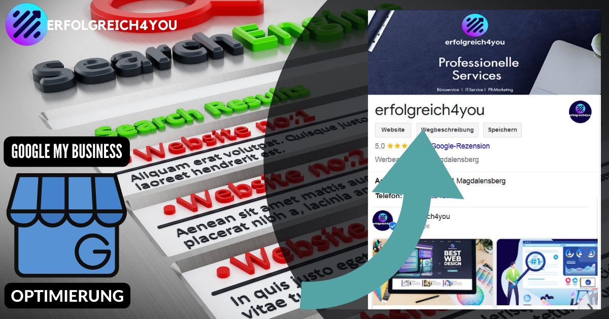 Google My Business Eintrag optimieren mit Erfolgreich4you