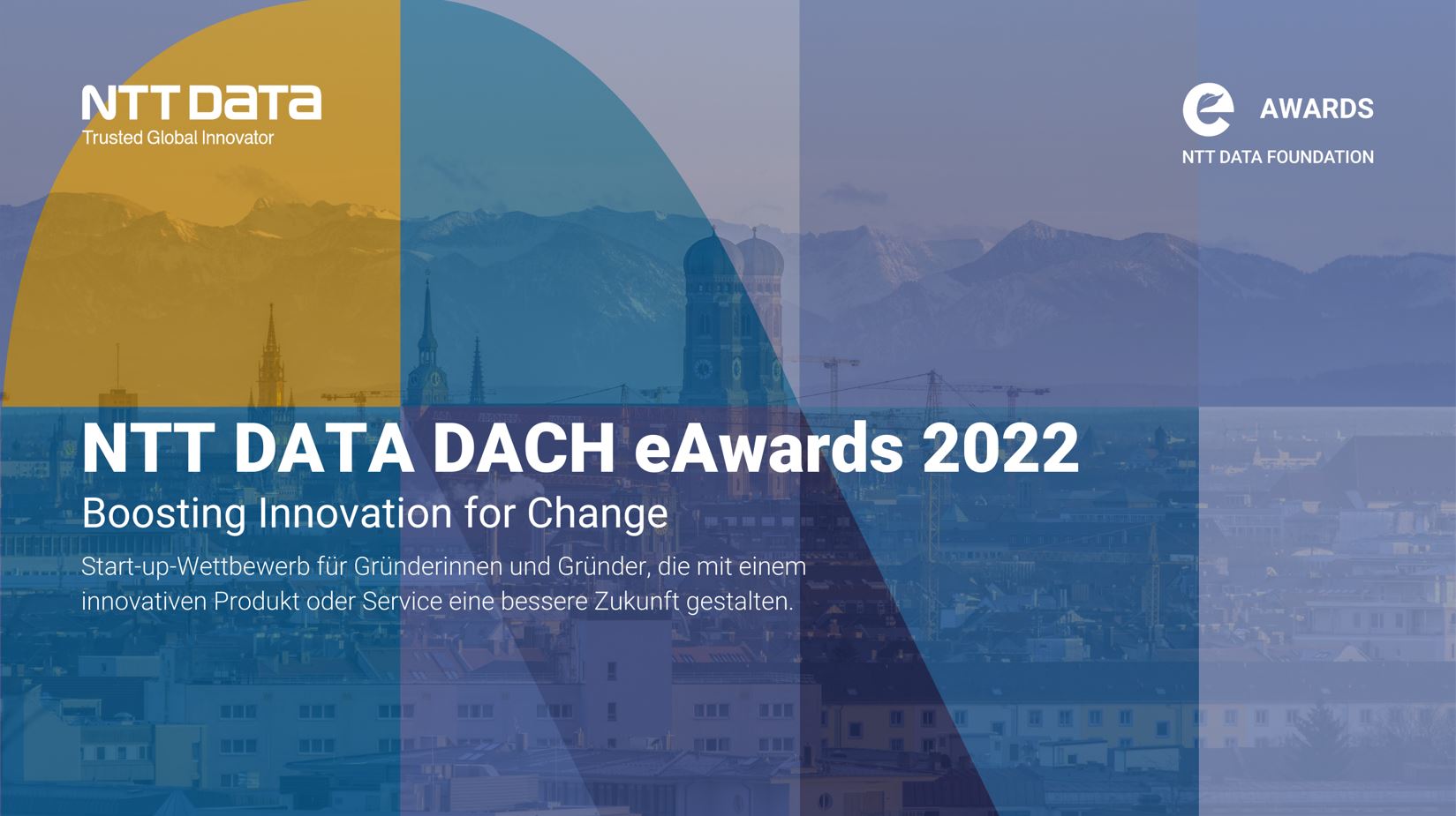 NTT DATA eAwards: Bis zu 70.000 Euro für nachhaltige Innovation in der DACH-Region