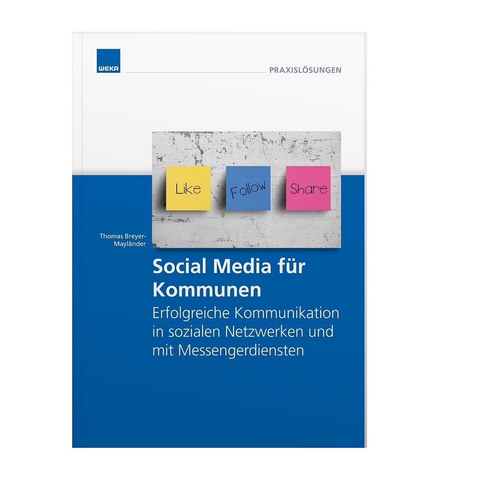 Neues Fachbuch „Social Media für Kommunen“ von WEKA MEDIA