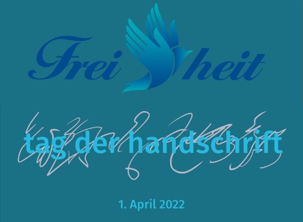 Stiftung Handschrift: Online-Pressekonferenz am 1. April