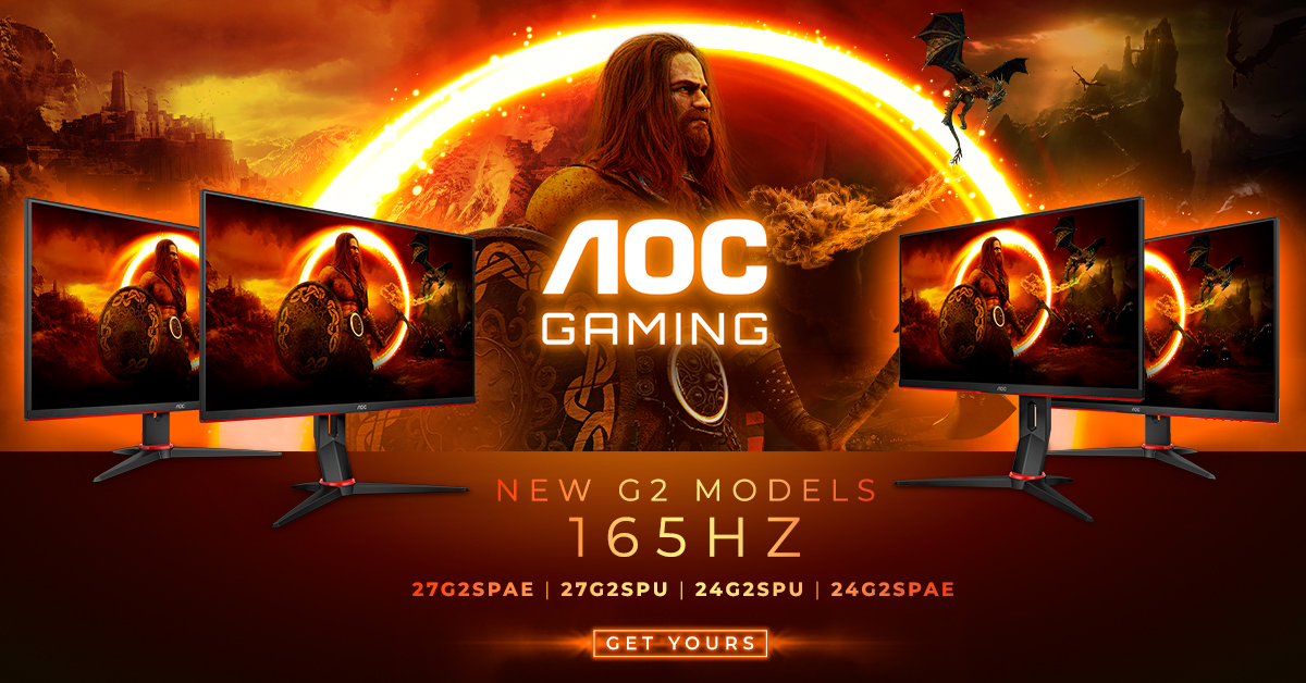 Erfolgreiche G2-Modelle von AGON by AOC mit 165 Hz