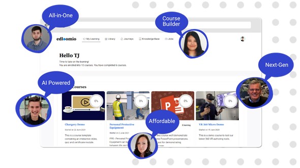 edloomio gestaltet die Zukunft des Lernens und der Entwicklung mit seiner all-in-one-L&D-Plattform