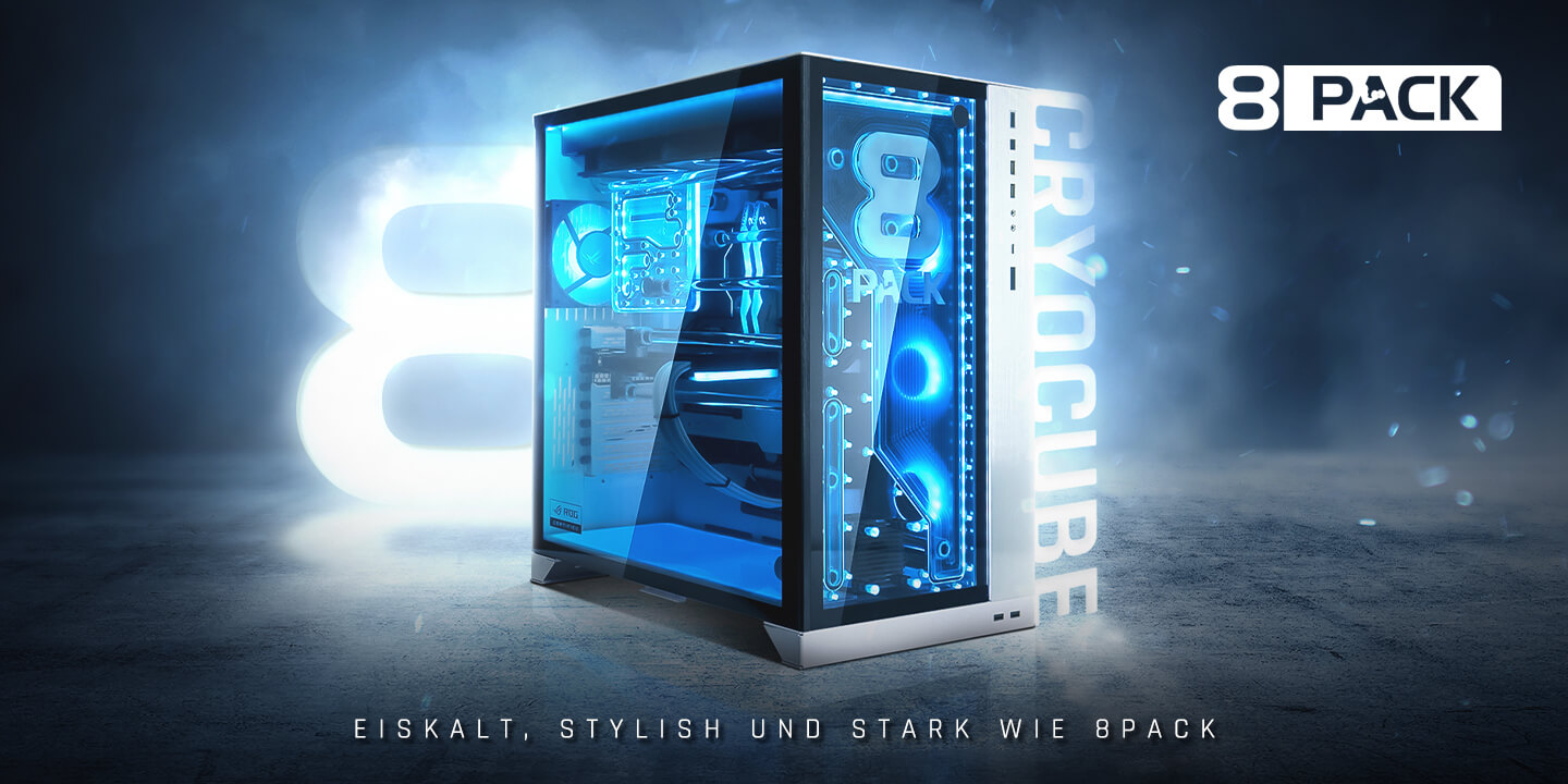 8Pack Cryocube – Eiskalt, stylish und stark wie 8Pack