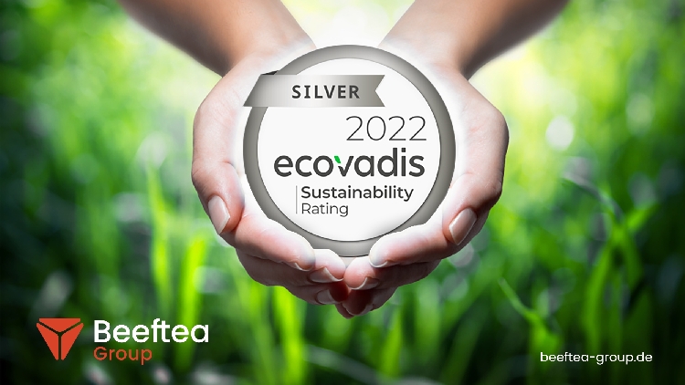 BEEFTEA group erreicht bei Nachhaltigkeit erneut Spitzenposition