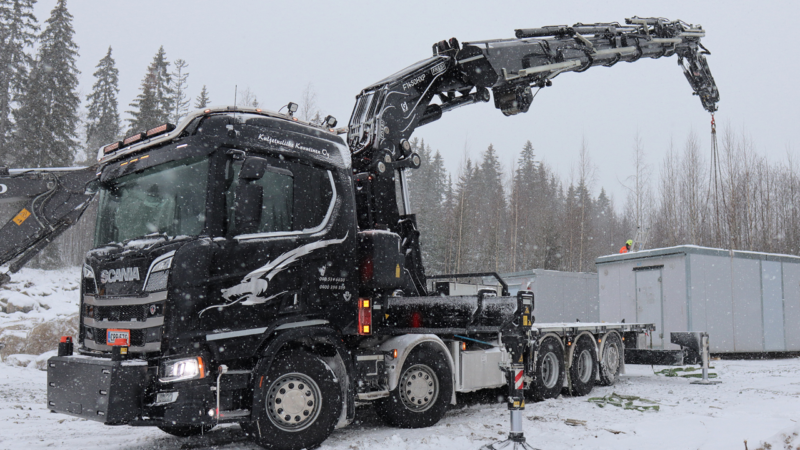 Erster Fassi F1450R-HXP Techno schon in Finnland im Einsatz