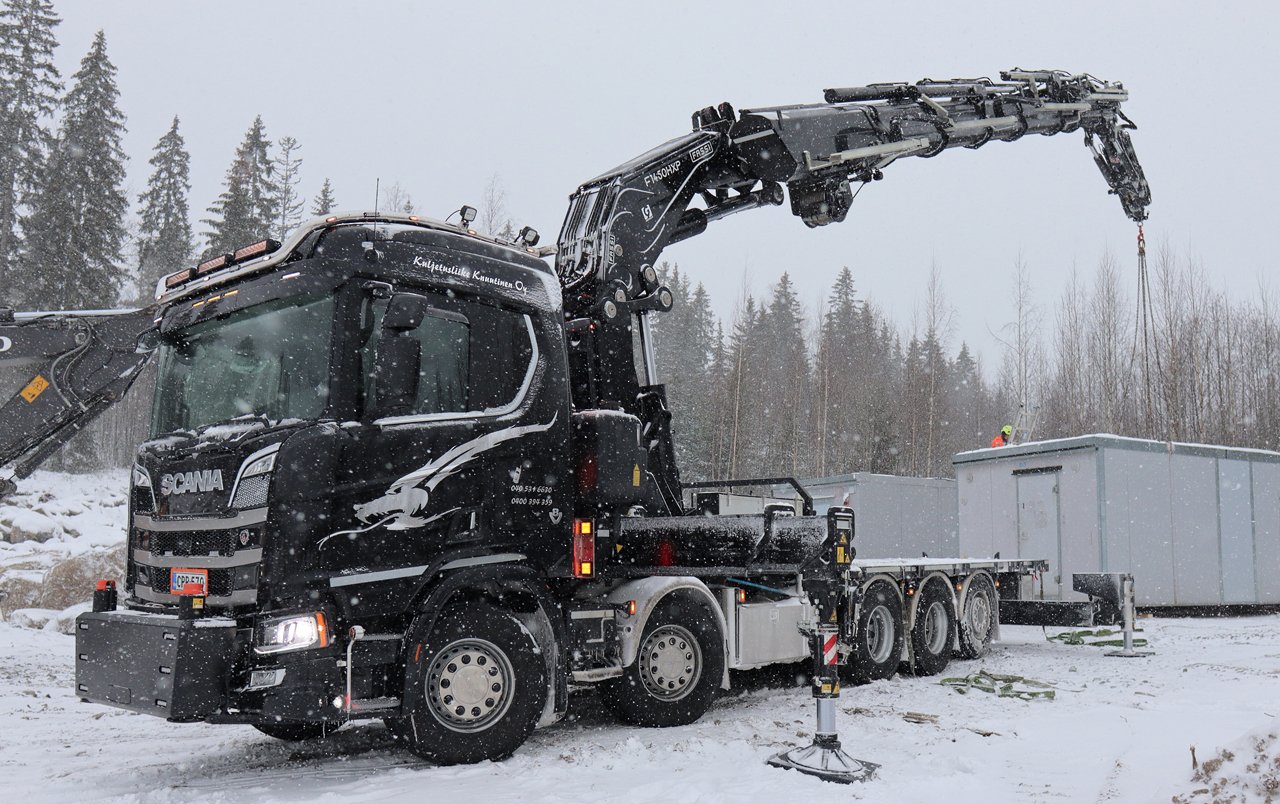 Erster Fassi F1450R-HXP Techno schon in Finnland im Einsatz