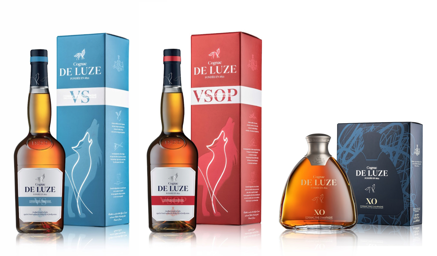 Cognac De Luze: Markenrelaunch nach 200 Jahren