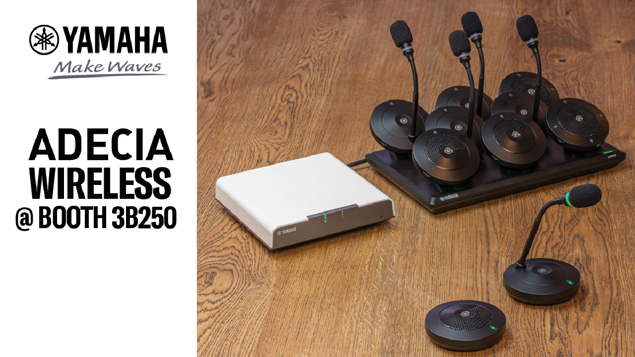 Yamaha präsentiert „Professional Audio for Conferencing“ auf der ISE 2022