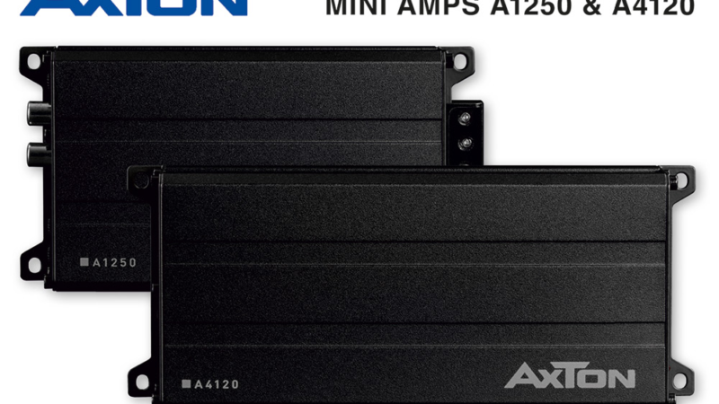 More Power, More Sound: AXTON’s New Mini Car Amps
