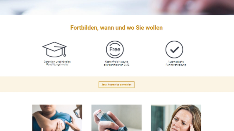 Ärzteportal mit neuen Angeboten und Funktionen