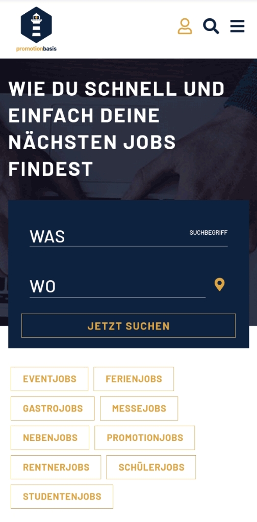 Promotionbasis-App unterstützt Promoter bei der Jobsuche und Bewerbung