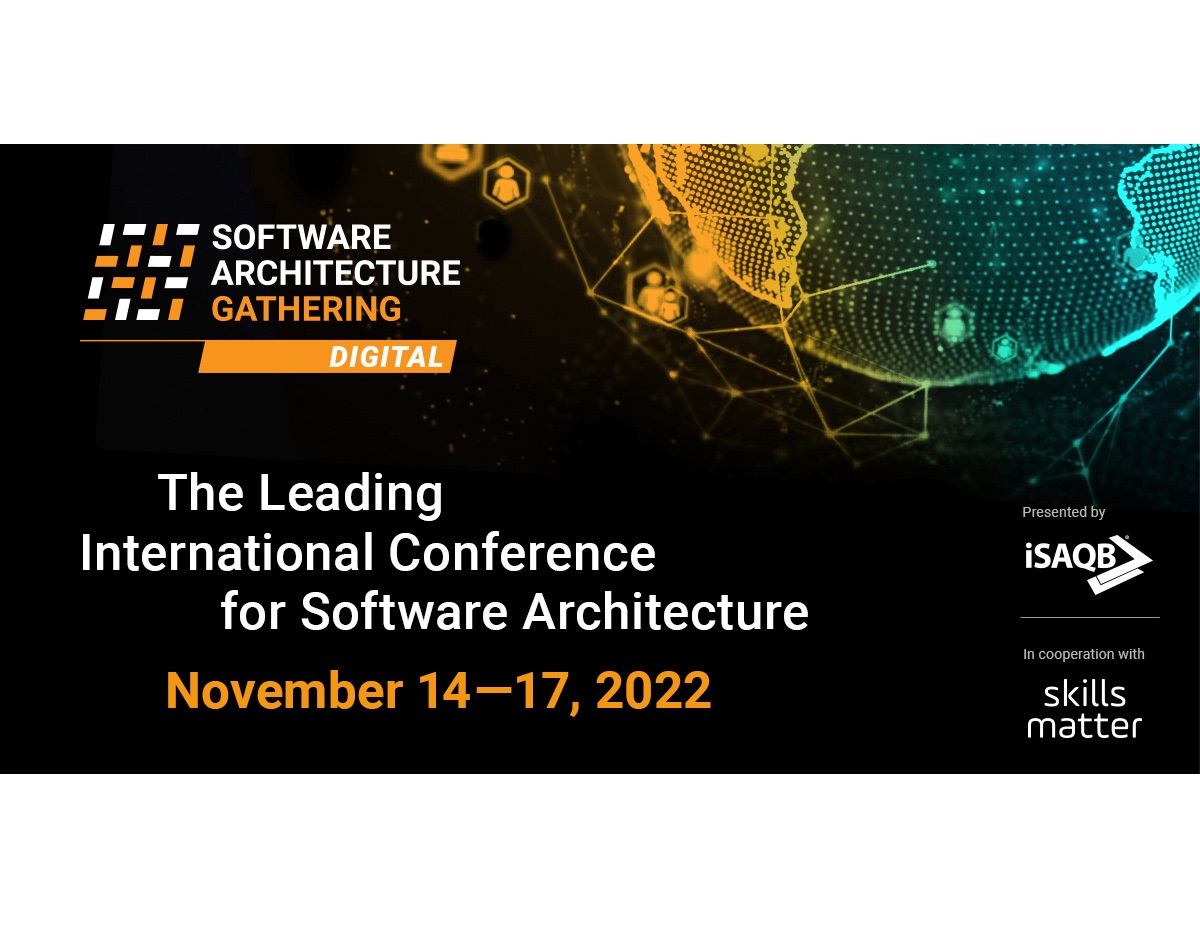 Software Architecture Gathering – Digital 2022