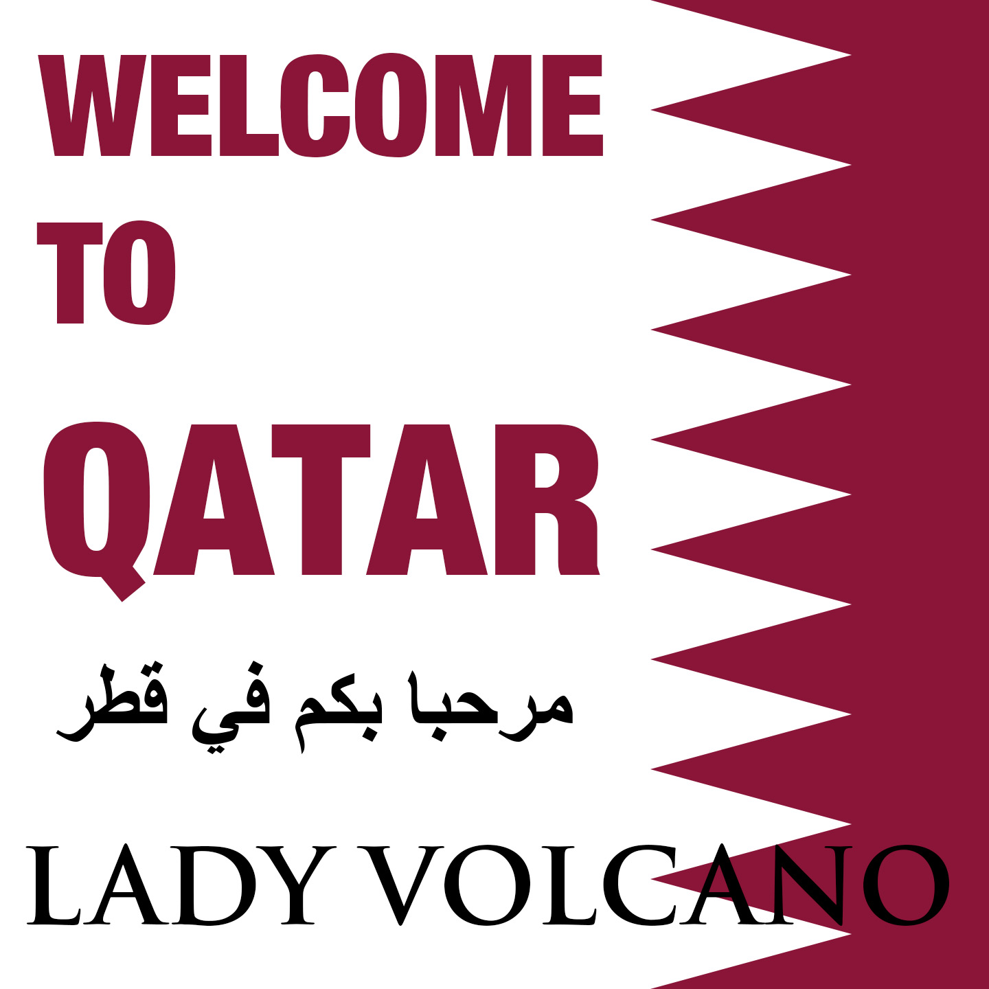 „Welcome to Qatar“ – Der neue WM Song 2022 von Lady Volcano