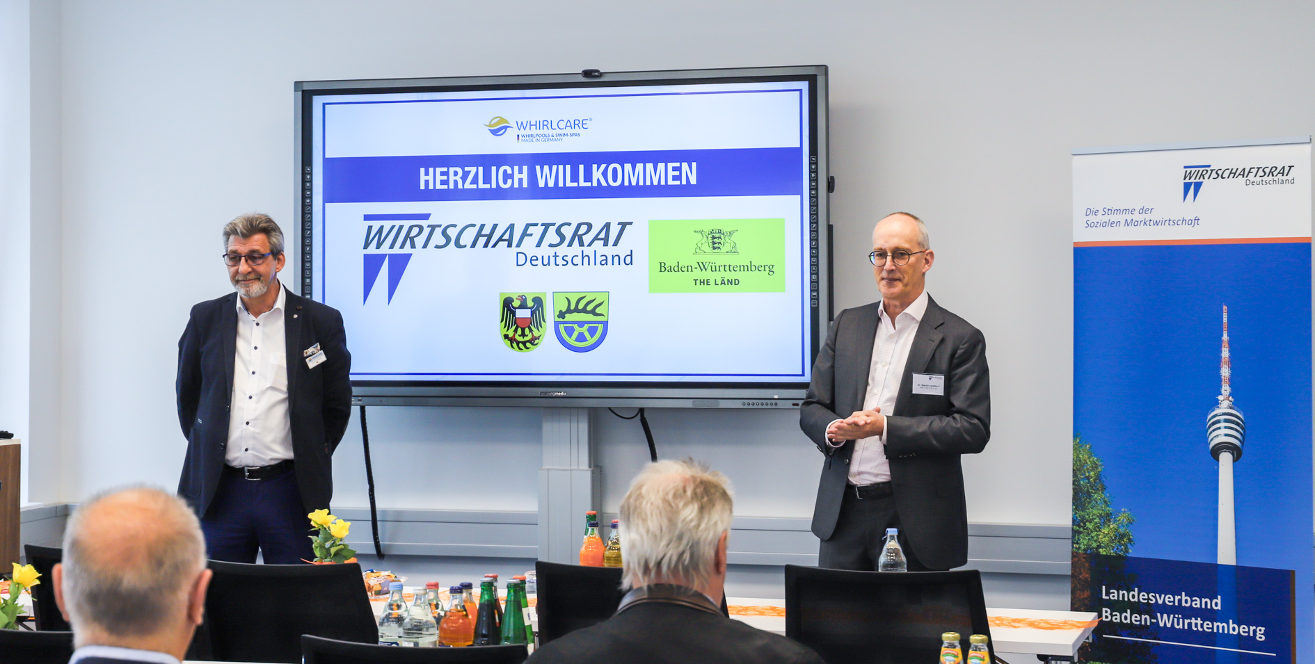 Wirtschaftsrat Deutschland zu Gast bei Whirlcare®