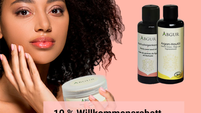 Abgur – wertvolle Öle und Beautyprodukte im neuen Onlineshop