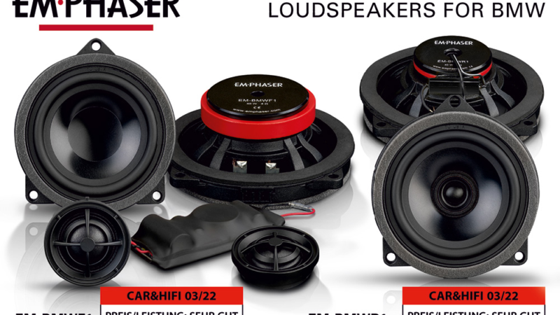 Well Done: EMPHASER’s BMW Speakers EM-BMWF1 and EM-BMWR1