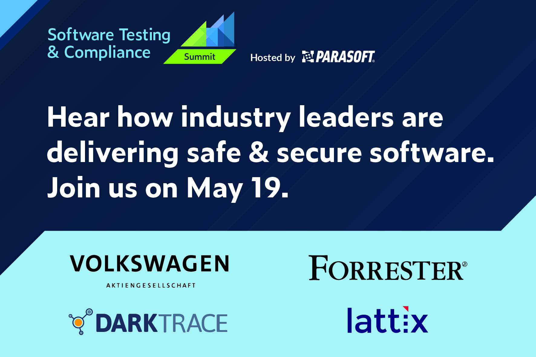 Parasoft Software Testing & Compliance Summit am 19. Mai