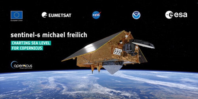 Der neue Copernicus-Satellit Sentinel-6A spielt eine entscheidende Rolle in der Beobachtung des weltweiten Meeresspiegelanstiegs