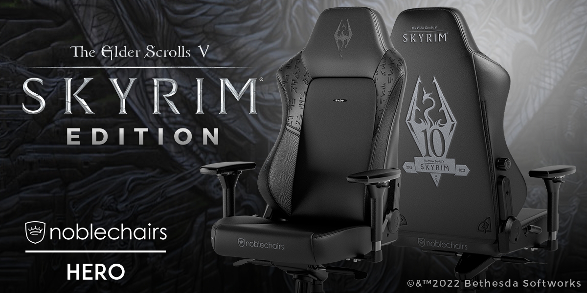 noblechairs HERO – The Elder Scrolls V: Skyrim 10th Anniversary Edition