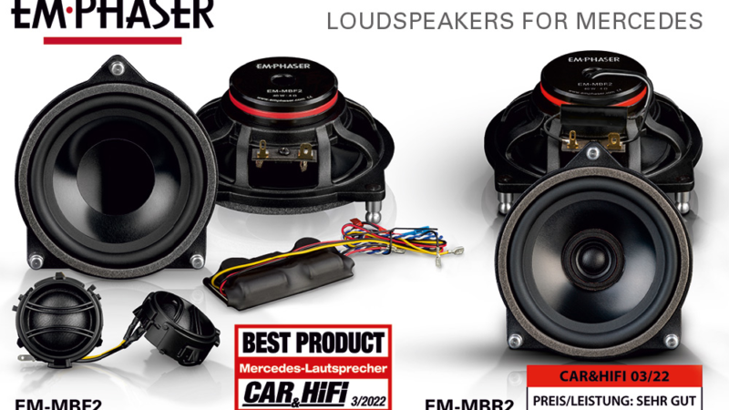 Successful Sound Upgrade: EMPHASER’s Mercedes Speakers Tested